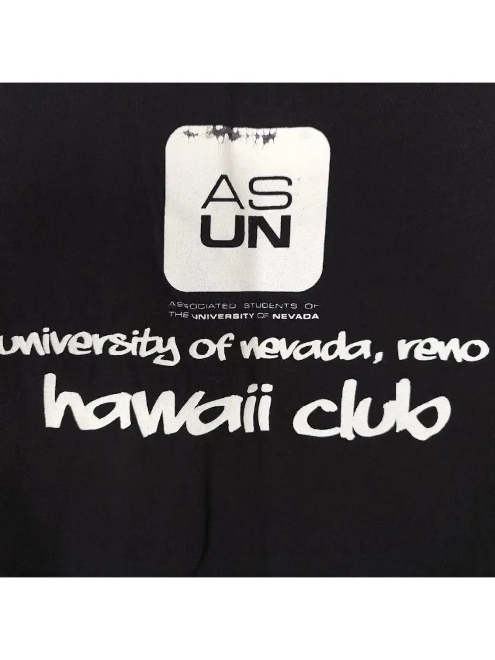 Nevada Wolf Pack T Shirt Mens Size Medium Black Hawaii Club NCAA University